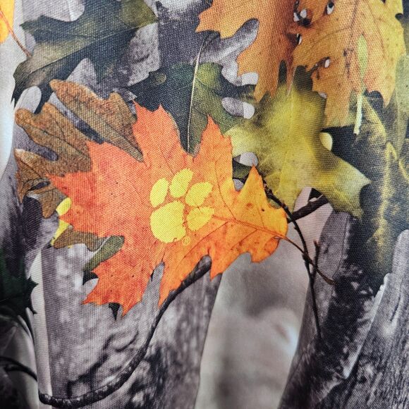 Clemson Tigers Paw Camo T-Shirt – Polyester Size XL - Picture 3 of 7